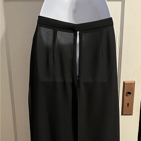 Vintage Set Palazzo Pant w/ Sequined Lace Top Set - Picture 5 of 9